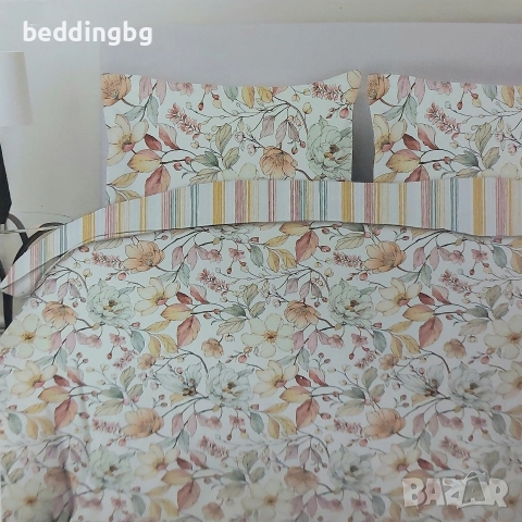 #ПРОМОЦИЯ Спално Бельо Персон И Половина Ранфорс , снимка 14 - Спално бельо - 36807714