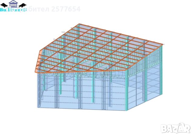 ЛИЗИНГ - Халета, Хале, Магазини, Магазин, Складове -по задание, снимка 6 - Строителни материали - 44147047