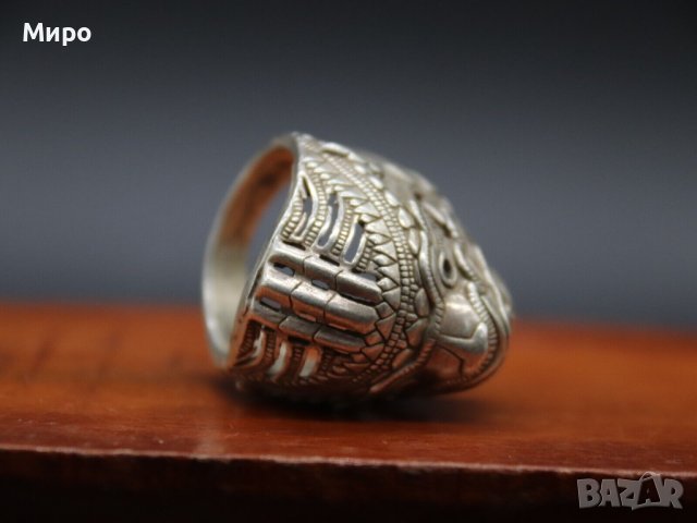 ЩАСТИЕ БОГАТСТВО "ПИКСИО" ЛЪВ ЗВЯР ПРЪСТЕН КИТАЙ ТАЛИСМАН АМУЛЕТ  АЗИЯ , снимка 7 - Пръстени - 42025985