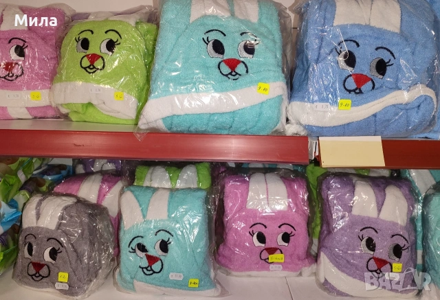 Детски хавлиени халати за баня , снимка 10 - Хавлии и халати - 51312123