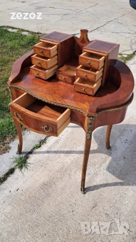 Ретро френска тоалетка, снимка 6 - Тоалетки - 55717814