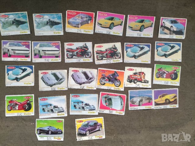 Продавам много картинки от дъвки  Турбо, снимка 13 - Колекции - 37895324