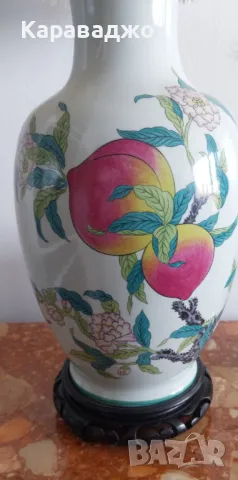 Порцеланова Лампа, снимка 2 - Настолни лампи - 49471743