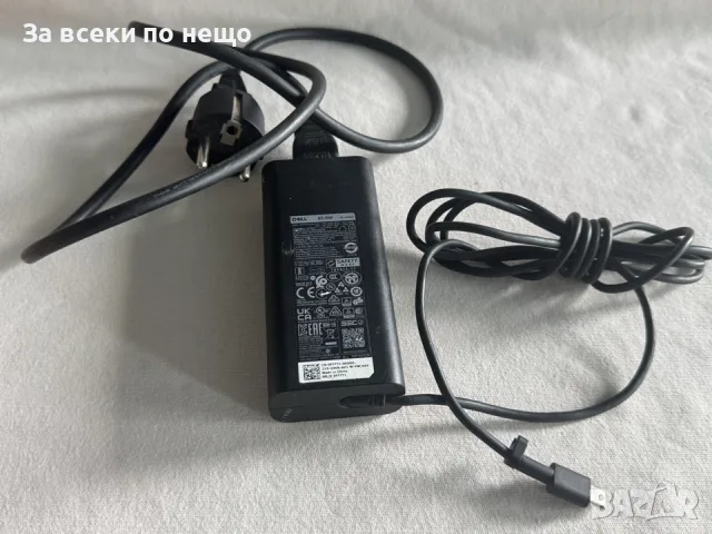 Оригинално зарядно за лаптоп DELL 65W, USB-C , Type C