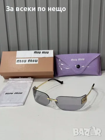 Miu Miu Слънчеви Очила С UV400 Защита - Различни Цветове Код SEM-611, снимка 5 - Слънчеви и диоптрични очила - 55894106