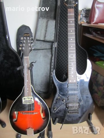 Електрическа китара IBANEZ RG550LH за лява ръка състояние 5/10 оргинален японски ибанец със стоманен, снимка 6 - Китари - 30807696