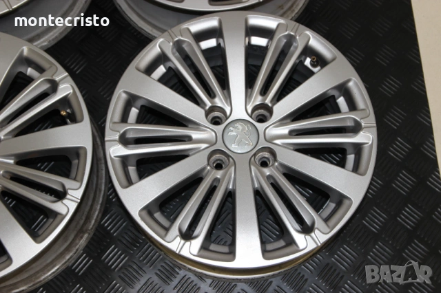 Алуминиеви джанти Peugeot 208 (2012-2019г.) 16 цола / 4x108 65.1 Пежо 208 / 9808137577, снимка 4 - Гуми и джанти - 53933561