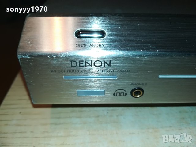 denon avr-550sd receiver-внос switzerland, снимка 10 - Ресийвъри, усилватели, смесителни пултове - 29292787
