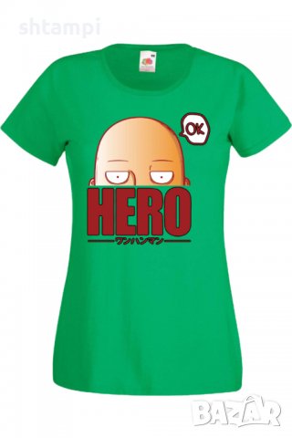 Дамска тениска One Punch Man 01,Анимация,игра,Празник,Повод., снимка 8 - Тениски - 37946247