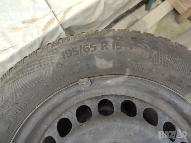 Зимни гуми с джанти, снимка 2 - Гуми и джанти - 40867169