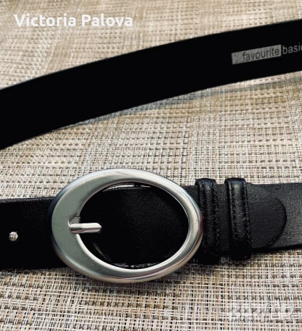 Модерен дамски колан FAVOURITE  естествена кожа, снимка 3 - Колани - 49732595