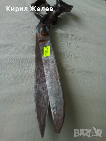 Ножица стара голяма 50990, снимка 11 - Антикварни и старинни предмети - 51393029