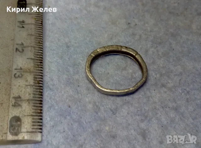 SWAROVSKI СКЪПОЦЕНЕН СРЕБЪРЕН ПРЪСТЕН СРЕБРО 925 с ЩЕМПЕЛ ЛЕБЕД на СВАРОВСКИ 47530, снимка 10 - Пръстени - 49733202