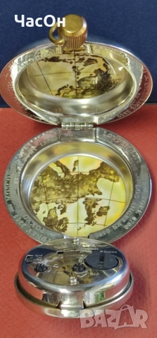 Винтидж DALVEY VOYAGER CLOCK, made in Scotland, снимка 7 - Антикварни и старинни предмети - 52256376