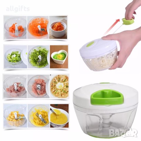 РЪЧЕН ЧОПЪР NICER DICER SPEEDY CHOPPER, снимка 6 - Аксесоари за кухня - 40863290