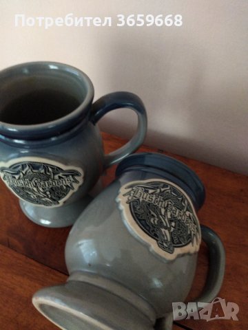 2 халби за бира, английски ,Bush gardens, снимка 2 - Чаши - 42118156