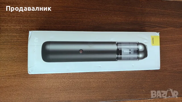 Мощна безжична авто прахосмукачка Baseus A3 Car Vacuum Cleaner (15000Pa) + Аксесоари