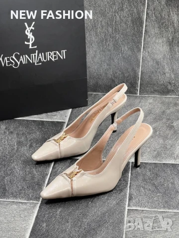 Дамски Обувки ✨ YVES SAINT LAURENT , снимка 10 - Дамски обувки на ток - 51313343