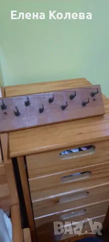 Дървена закачалка, снимка 5 - Други - 49469048