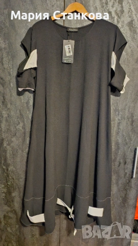 Нова! Голям размер уникална рокля, снимка 3 - Рокли - 54162870