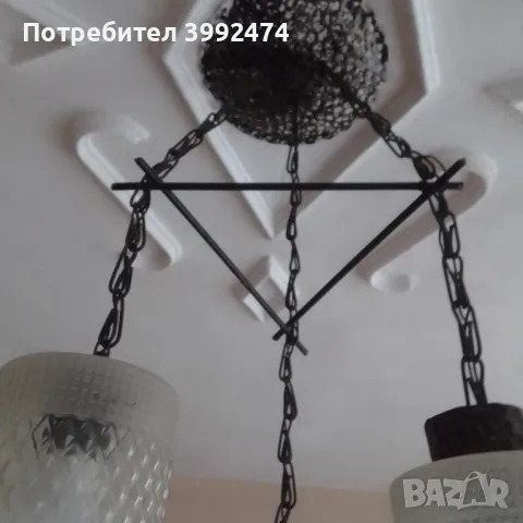 Метален полюлей -3-ка,от 70-те, снимка 5 - Антикварни и старинни предмети - 47304374