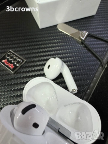 Слушалки APPLE AIRPODS 4TH GEN БЕЗЖИЧНА ВРЪЗКА, бели