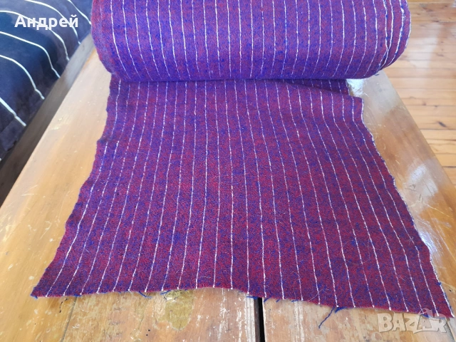 Старинен вълнен плат,платно #3, снимка 3 - Антикварни и старинни предмети - 53964405