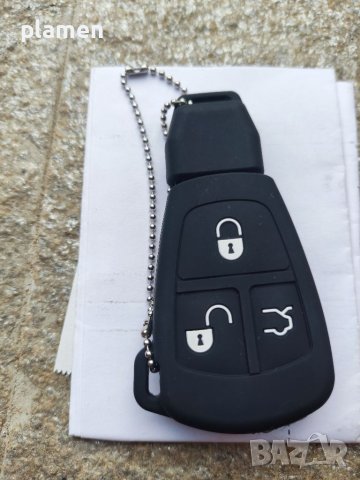 Силиконово калъфче за (големия) ключ тип ,,рибка ’’ на Мерцедес, снимка 5 - Аксесоари и консумативи - 39077588