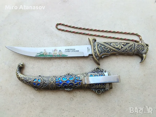 Колекционерски нож CUSTERS LAST STAND, снимка 6 - Колекции - 56106530
