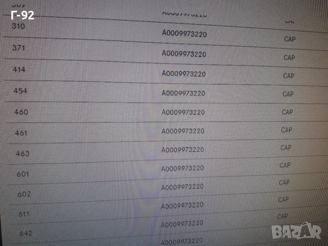 A0009973220**NEU**MERCEDES-BENZ**ТАПИ ЗА РАЗЛИЧНИ ОТВОРИ НА КУПЕТО**, снимка 7 - Части - 38904310