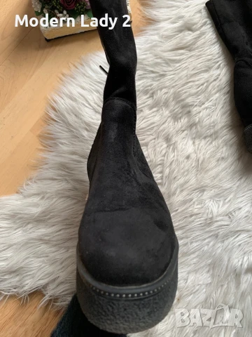 Боти със скрита платформа, снимка 5 - Дамски боти - 50999914