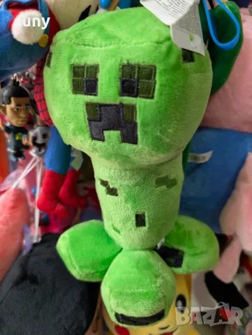 Нова плюшена играчка Майнкрафт крава, снимка 8 - Плюшени играчки - 49894243