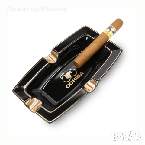 Cohiba 50 годушнина лимитирана серия керамичен пепелник за 4 пури, снимка 3 - Други - 50991639