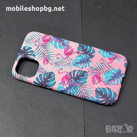 калъф за iPhone 11 силиконов розов с фламинго светещ в тъмното, снимка 2 - Калъфи, кейсове - 39200915