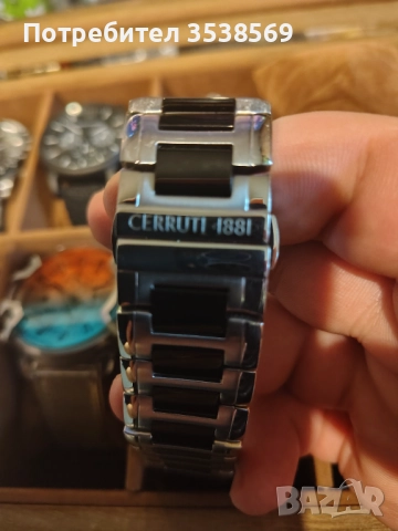 Мъжки часовник Cerutti 1881, снимка 3 - Мъжки - 52569237
