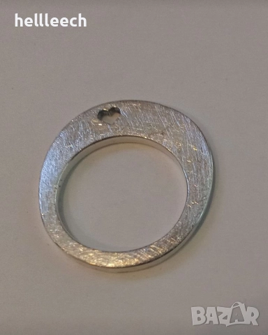 Сребърен пръстен, снимка 2 - Пръстени - 52669079