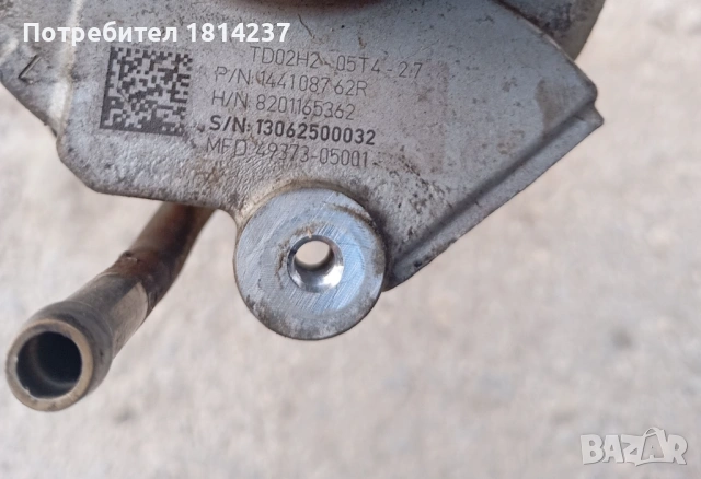 Турбо за Dacia Lodgy, снимка 3 - Части - 53156521