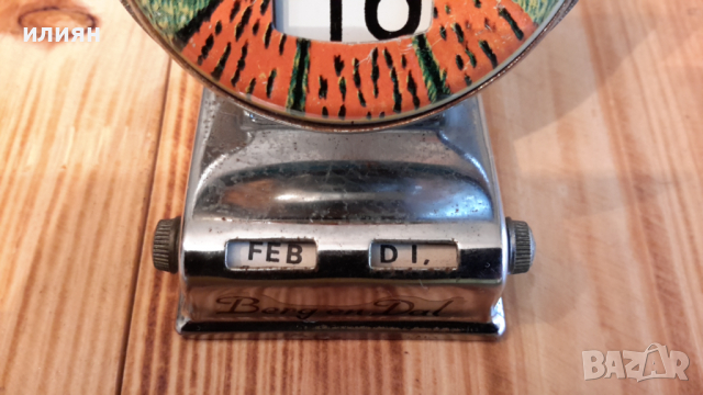 Малък вечен календар , снимка 5 - Антикварни и старинни предмети - 36499354