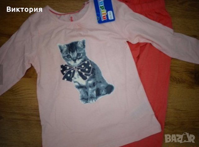 НОВА пижама с коте LUPILU, снимка 1