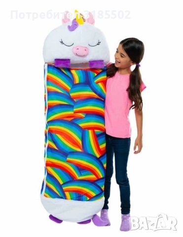 Детски спален чувал-възглавница 2в1 HAPPY NAPPER 165 см., снимка 17 - Спални чували за бебета и деца - 51432419