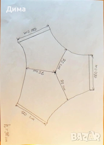 Бюро за трима души; работно място за трима, снимка 2 - Работни маси и бюра - 54366208