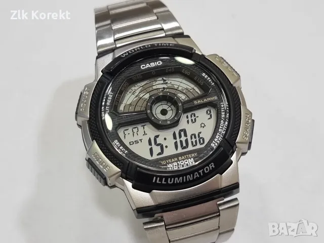 Часовник Casio AE-1100W 44мм., снимка 2 - Мъжки - 56431233