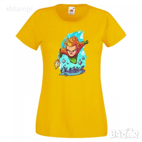 Дамска тениска DC Aquaman DC & Star Wars Игра,Изненада,Подарък,Геймър,, снимка 10 - Тениски - 36787001