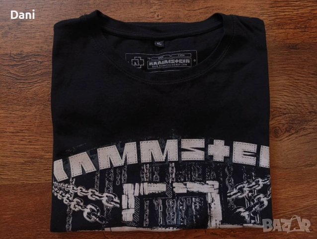 Vintage Rammstein Y2K тениска, снимка 5 - Тениски - 51839323