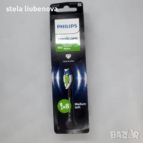 НОВИ Резервни глави Philips Sonicare W2 Optimal White МЕГА ПАКЕТ 8 бр.