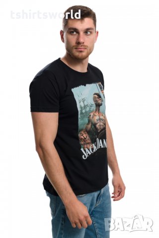 Нова мъжка тениска с дигитален печат Попай Моряка - Джак Даниелс , снимка 5 - Тениски - 28059804