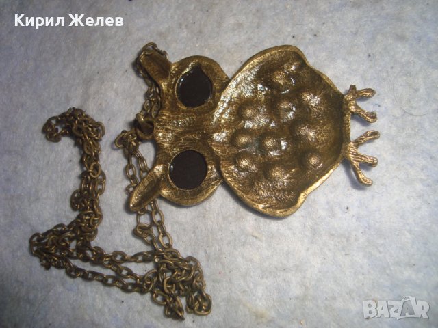 МОДЕН ФИГУРАЛЕН АРТ ПЕНДАНТ - БУХАЛЧЕ с ВЕРИЖКА и ФАСЕТИРАНИ ЦВЕТНИ КРИСТАЛИ 29489, снимка 6 - Колиета, медальони, синджири - 37793681