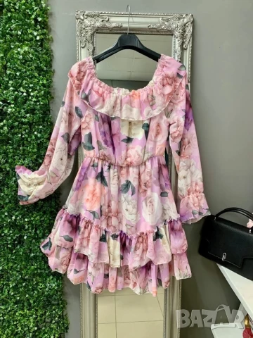 шифонени рокли , снимка 4 - Рокли - 50871934