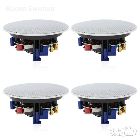 Herdio 4" Bluetooth таванни високоговорители 320 вата, 2-лентови