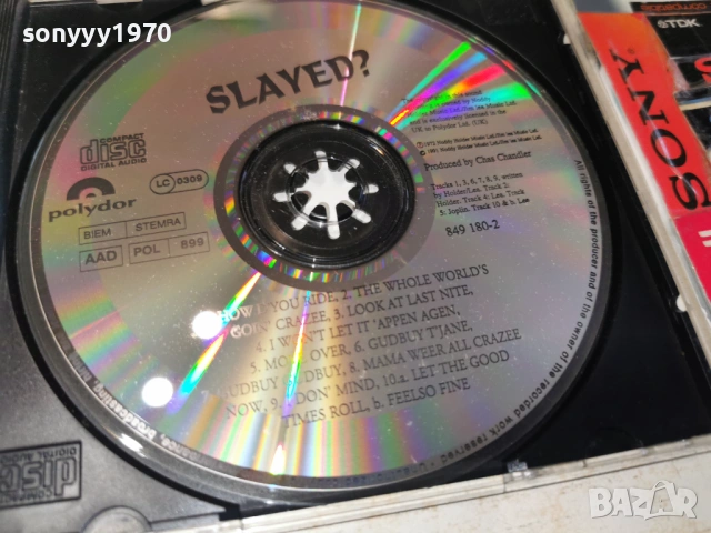 SLAYED? CD 0502261515, снимка 5 - CD дискове - 53369832